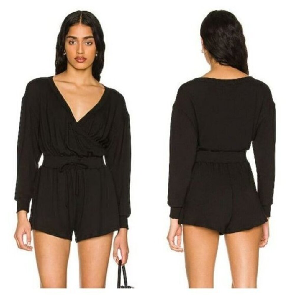 Lovers and Friends Jemma Romper - Black